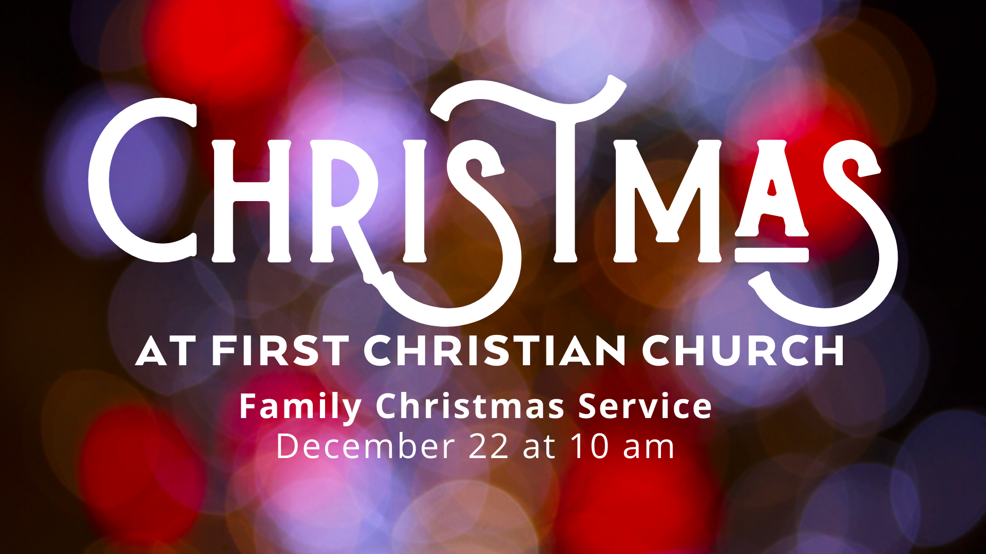 Christmas Family Service